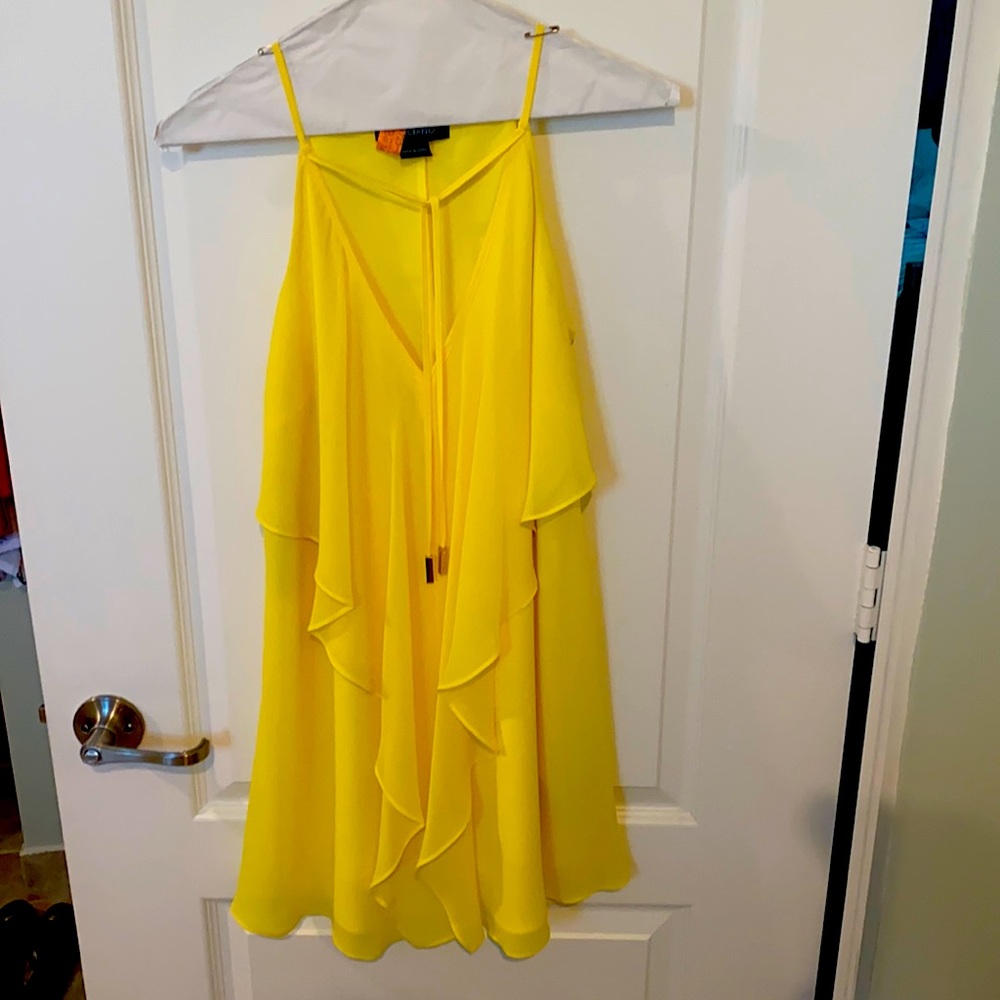 Marciano yellow dress! Worn once